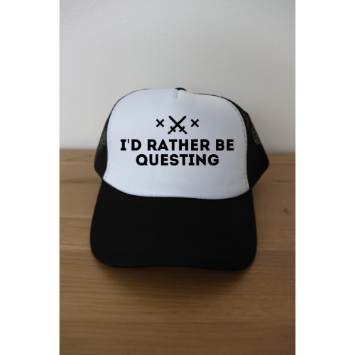 I'd Rather Be Questing Trucker Hat